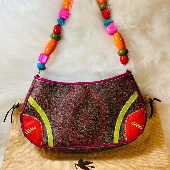 ETRO Bag beautiful multicolored stones. 🔶🔺🔷🟧🔴 - Picture 6 of 13